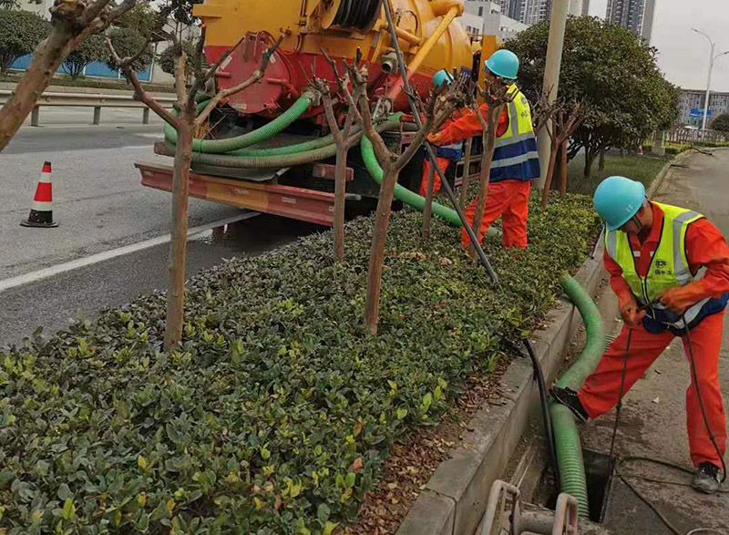 峡江市政管道清淤